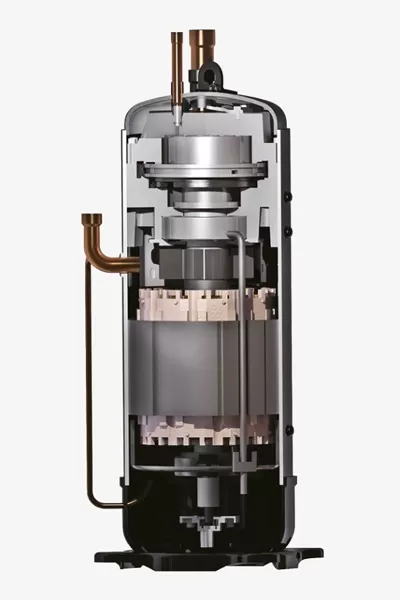 Gelişmiş buhar enjeksiyon teknolojisine sahip yüksek verimli DC inverter kompresör