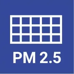 PM 2,5 filtre