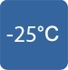 -25°C’ye kadar ısıtma: